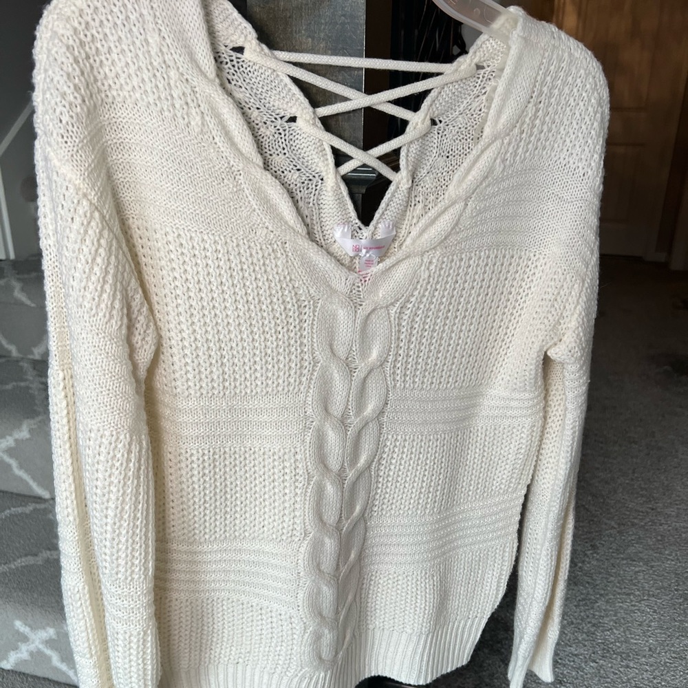 White sweater